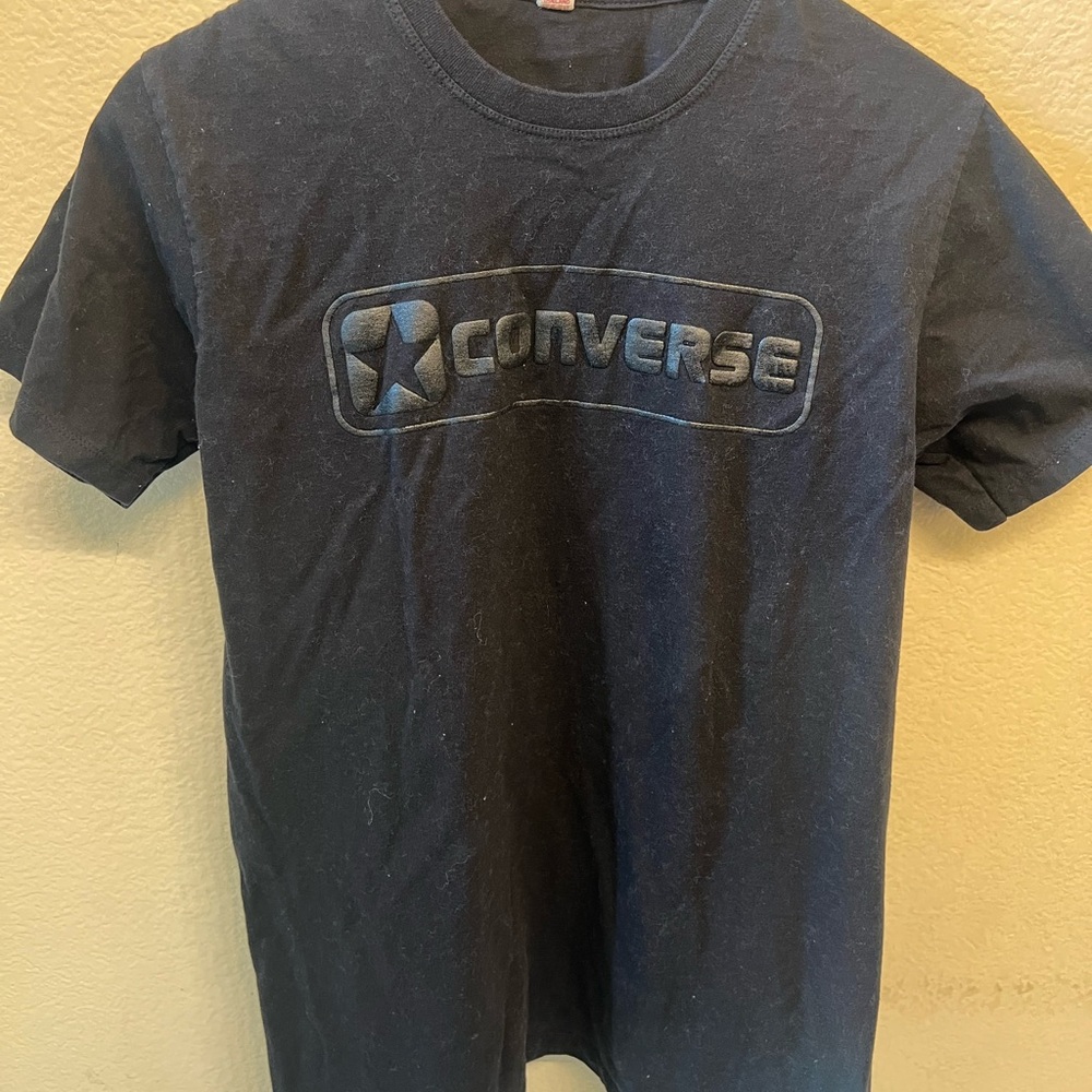 Converse Black Short Sleeve Tee